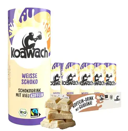 Koffein-Kakao koawach Drink Weiße SchokoTrinkschokolade