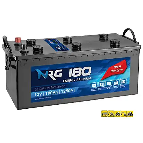 Die beste Lkw-Batterie NRG PREMIUM LKW Batterie 180Ah Starterbatterie 2026 Test Bestseller Lkw-Batterie NRG PREMIUM LKW Batterie 180Ah Starterbatterie
