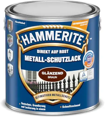 Rostschutzfarbe HAMMERITE 5087575 Metallschutzlack 2,500 L