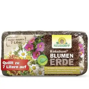 Blumenerde Neudorff 00270 Kokohum Blumen Erde Brikett, 1 Stück