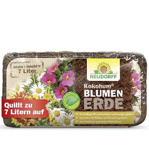Blumenerde Neudorff 00270 Kokohum Blumen Erde Brikett, 1 Stück