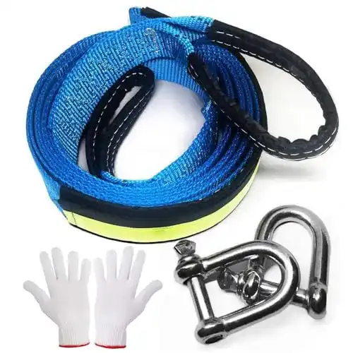 Abschleppseil MAIKEHIGH 5 cm x 5 m, 17,600 lbs (8 Tonnen)