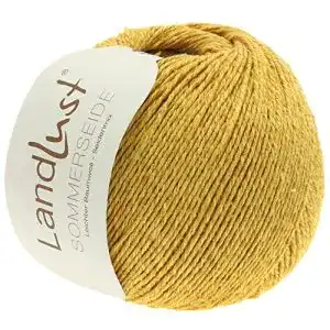 Landlust-Wolle Lana Grossa LandLust Sommerseide 18 Goldgelb