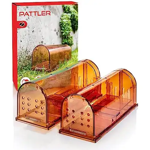Lebendfalle PATTLER ® XXL Mäusefalle lebend 2er-Set