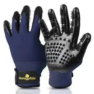 Fellpflege-Handschuh Honigpfote Fellpflegehandschuh Paar