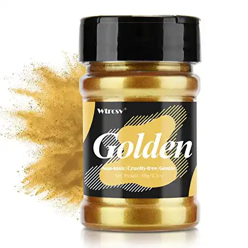 Goldpulver Wtrcsv Epoxidharz Farbe metallic, Seifenfarbe 60g