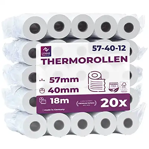 EC-Rolle LYNNE PAYMENT SOLUTIONS Ec-Cash Thermorollen