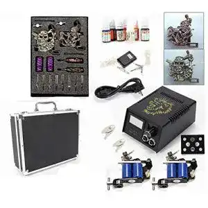 Tattoomaschine-Set SHIOUCY Komplett Tattoo Set, Profi Set
