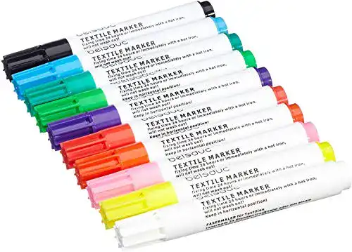 Stoffmalfarbe Beleduc 40152 Textilstifte 10er Set