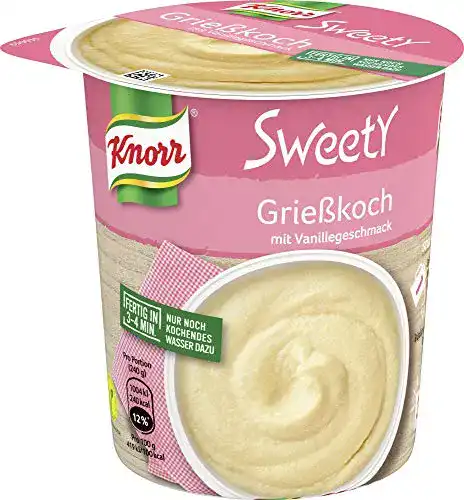 Grießbrei Knorr Sweety Grießkoch mit Vanillegeschmack, 60 g