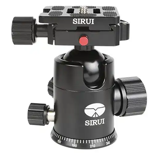 Die beste Kugelkopf SIRUI G-20X Stativ, Alu, Höhe: 98mm, Gewicht: 0.36kg 2026 Test Bestseller Kugelkopf SIRUI G-20X Stativ, Alu, Höhe: 98mm, Gewicht: 0.36kg