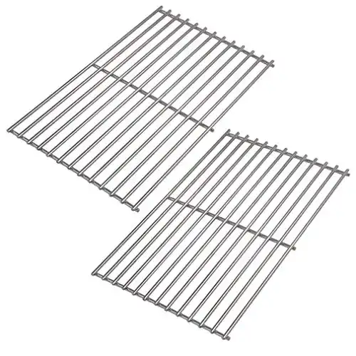 Edelstahl-Grillrost onlyfire Ersatz BBQ 41,7×27,7cm, 6mm Dicke