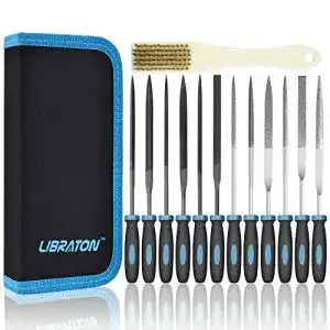 Schlüsselfeilen LIBRATON Diamant Feilenei, 13 tlg. Mini Feilenset