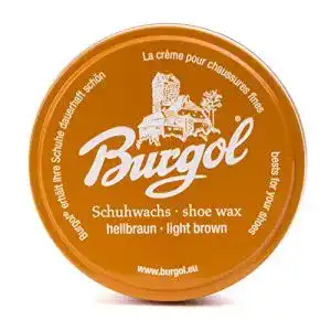 Burgol-Schuhwachs Burgol Schuhwachs Schuhcreme 100ml, HELLBRAUN