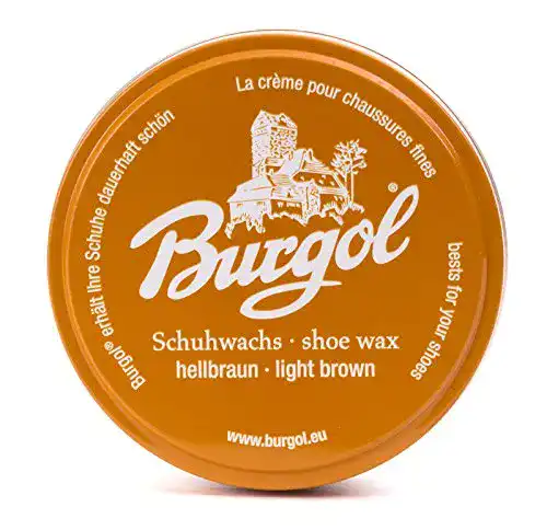 Burgol-Schuhwachs Burgol Schuhwachs Schuhcreme 100ml, HELLBRAUN