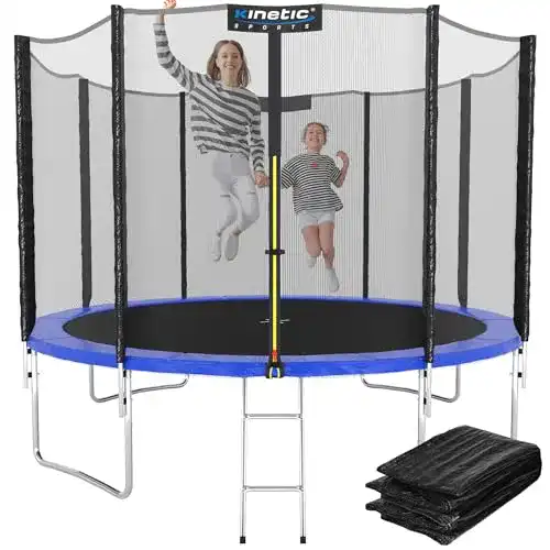 Trampolin 305 cm Kinetic Sports Outdoor Gartentrampolin