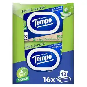 Tempo-Toilettenpapier Tempo “Sanft & Sensitiv” Megapack