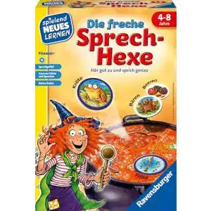 Würfelspiele Ravensburger 24944 – Die freche Sprech-Hexe