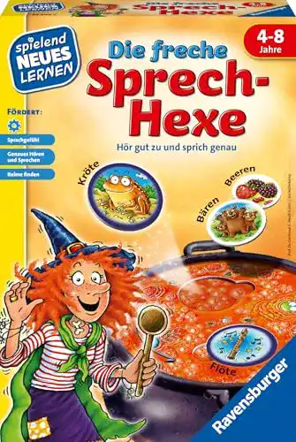 Würfelspiele Ravensburger 24944 – Die freche Sprech-Hexe