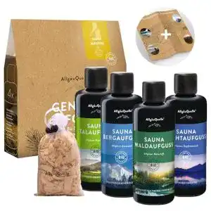 Saunaaufguss AllgäuQuelle Naturprodukte AllgäuQuelle -Set