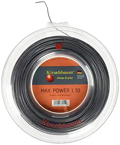 Die beste Kirschbaum-Saiten Kirschbaum Saitenrolle Max Power, Anthrazit 2026 Test Bestseller Kirschbaum-Saiten Kirschbaum Saitenrolle Max Power, Anthrazit