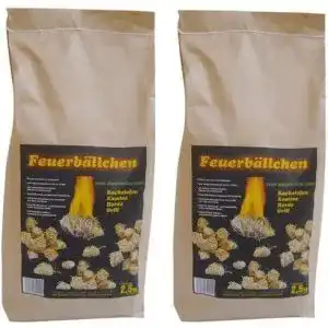 Holzwolle Feuerbällchen RaiffeisenWaren Kaminanzünder, 5 kg