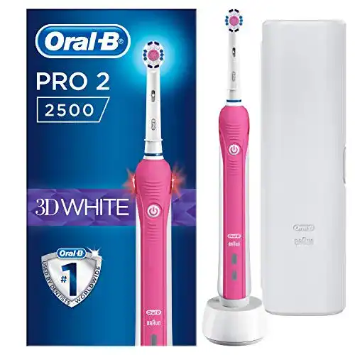 Rotierende Zahnbürste Oral-B Braun Pro 2 – 2500, 1 Reisetasche