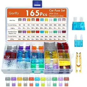 Auto-Sicherungen Gorffy Auto Sicherungen kfz Sicherung Set 165Pcs