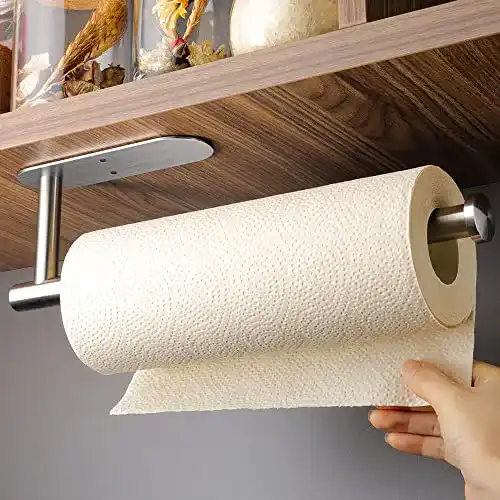 Küchenrollenhalter Edelstahl Kegii Küchenrollenhalter ohne Bohren