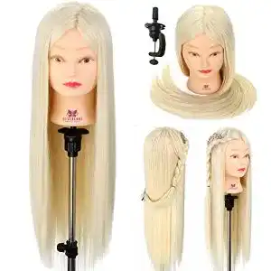 Übungskopf Friseur Neverland Beauty & Health Blonde