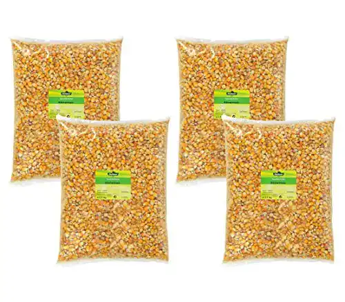 Futtermais Dehner Hühner- Vogel und Nagerfutter, 4 x 2.5 kg