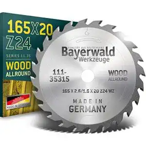 Sägeblatt (165×20) QUALITÄT AUS DEUTSCHLAND Bayerwald