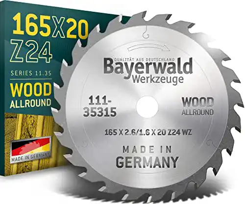 Sägeblatt (165×20) QUALITÄT AUS DEUTSCHLAND Bayerwald