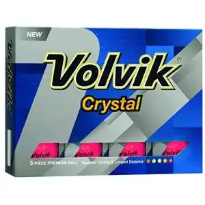 Volvik-Golfbälle Volvik Crystal Golfbälle, 12 Stück, Unisex