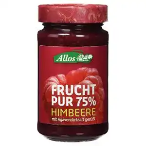 Himbeermarmelade Allos Bio Frucht Pur Himbeere, 250 g