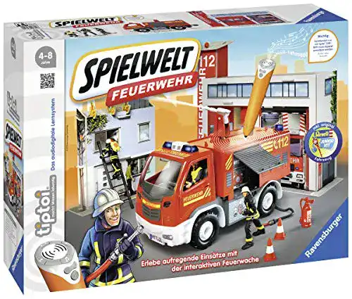 Tiptoi Ravensburger Spielewelt Feuerwehr – 00824