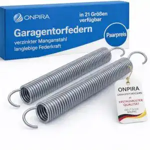 Garagentor-Feder ONPIRA 2x Universal Garagentor Feder, verzinkt