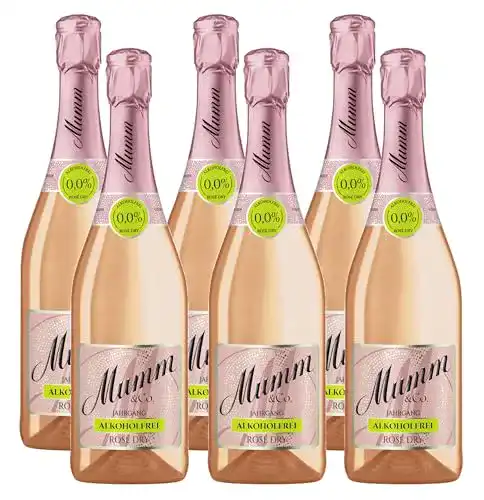 Alkoholfreier Sekt Mumm Rosé Dry Alkoholfreier Jahrgangssekt