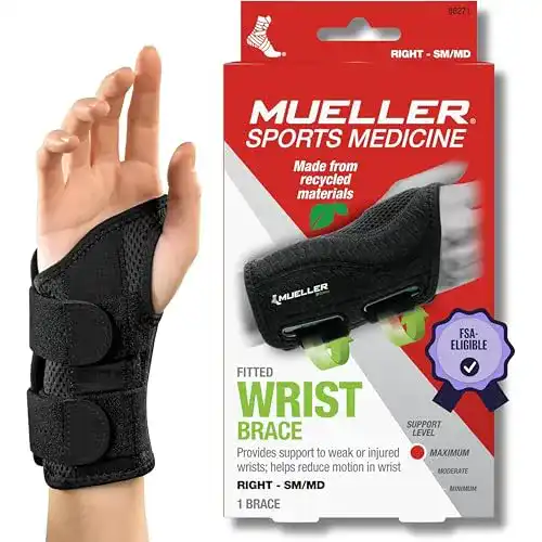 Die beste Handgelenkbandage Mueller Greenline Bandage, S/M rechts 2026 Test Bestseller Handgelenkbandage Mueller Greenline Bandage, S/M rechts