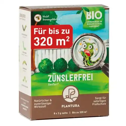Buchsbaumzünsler-Spritzmittel Plantura Xentari, 8 x 2g