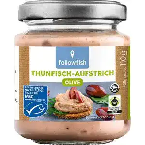 Bio-Brotaufstrich Followfish MSC Thunfisch-Aufstrich, 110 g