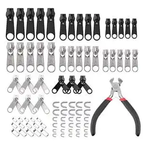 Reißverschluss-Reparaturset Gobesty Reißverschluss Ersatz Set