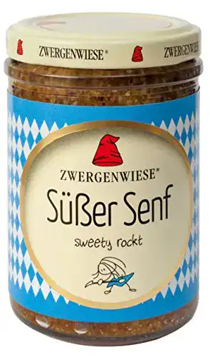 Süßer Senf Zwergenwiese Bio, 160 ml
