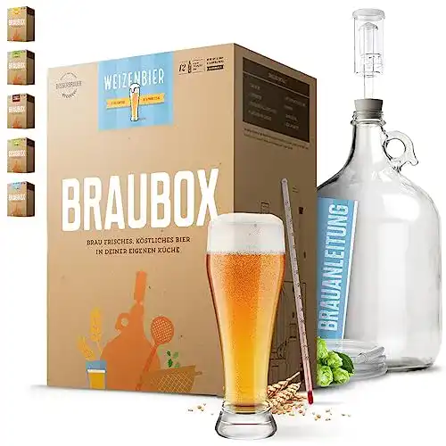 Bierbrauset Braubox ®, Sorte Weizenbier ● zum Bier brauen