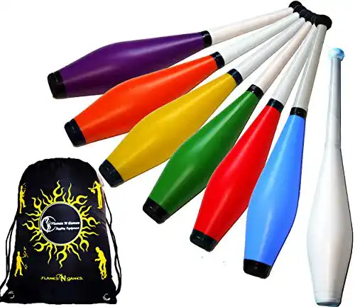 Jonglierkeulen Juggle Dream Trainer 3er-Set (13 Farbkombi)