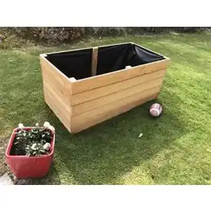 Hochbeet Lärche Gartenwelt Riegelsberger Elegantes Hochbeet