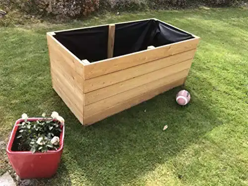 Hochbeet Lärche Gartenwelt Riegelsberger Elegantes Hochbeet