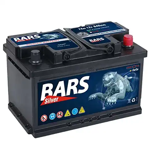 Die beste Autobatterie 74Ah Bars Silver Autobatterie 12V 2026 Test Bestseller Autobatterie 74Ah Bars Silver Autobatterie 12V