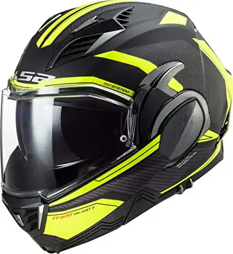 LS2-Helm LS2 Motorradhelm FF900 VALIANT II REVO BLACK H-V