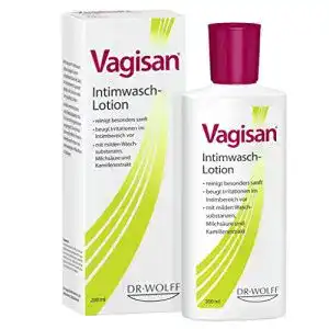 Intimwaschlotion Vagisan, 1 x 200 ml – Zur sanften Reinigung